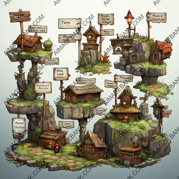 Shape Virtual Worlds with Isometric Volcanic Environment Assets Game Asset