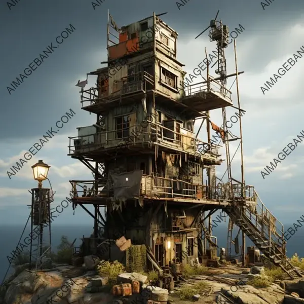 Sniper Tower in Ultra High Resolution 16k Sat