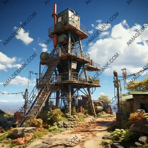 Sniper Tower in Ultra High Resolution 16k Sat &#8211; Your Sniper&#8217;s Perch