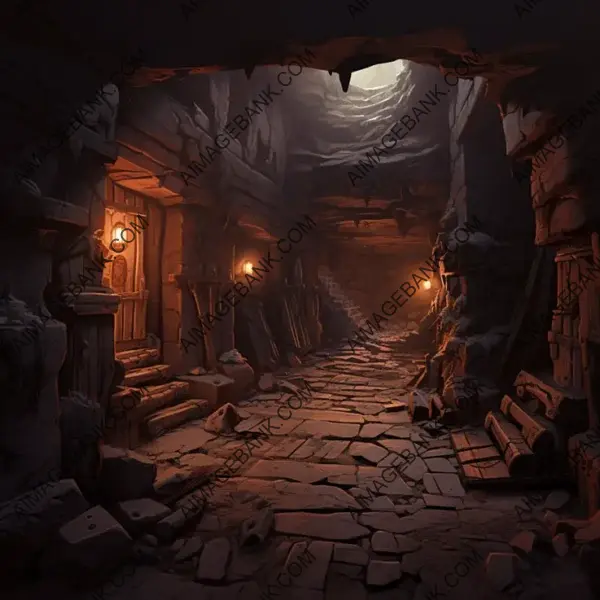 Explore Stylized Dungeon Concepts with Concept Art