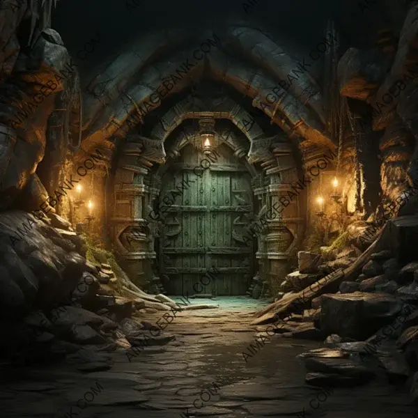 Explore Subterranean Adventures with the Mine Door