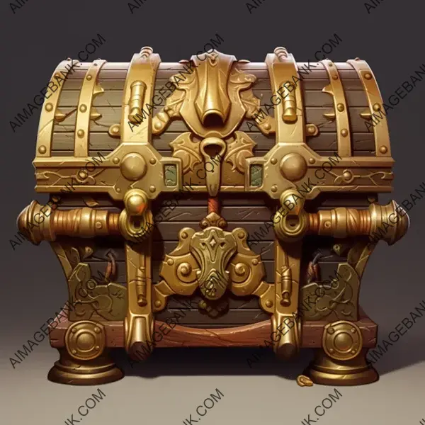 Pirate Treasure Chest Design in 2D &#8211; Essential Game Props for Adventures