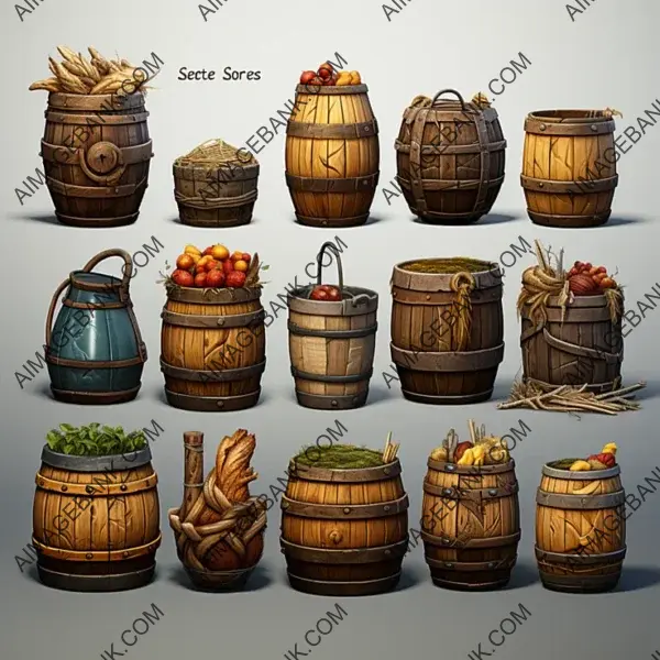 Bring Your Game to Life with Barrels and Baskets