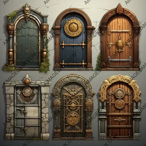 Open New Doors to Adventure with Ghibli and Zelda Door Game Props