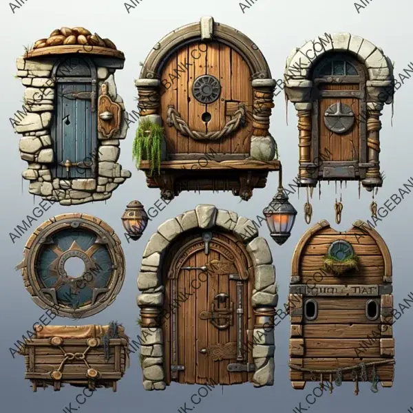 Dive into Mystery with Ghibli and Zelda Door Props