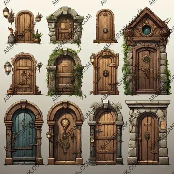 Add Mystery to Your Game with Ghibli and Zelda Door Props