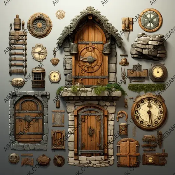 Dive into Mystery with Ghibli and Zelda Door Props