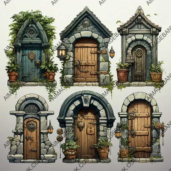 Elevate Your Game with Ghibli and Zelda-Inspired Door Props