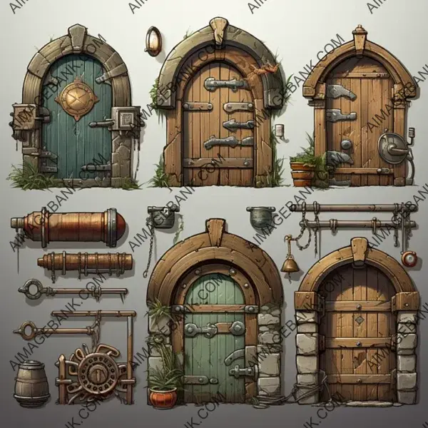 Open New Doors to Adventure with Ghibli and Zelda Door Props