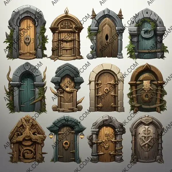 Dive into Mystery with Ghibli and Zelda Door Props