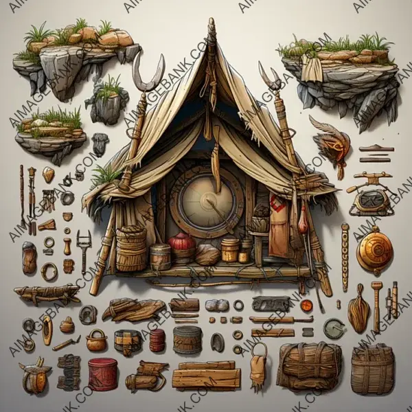 Game Props  Fantasy Indian Tents: Your Key to Gaming Excellence