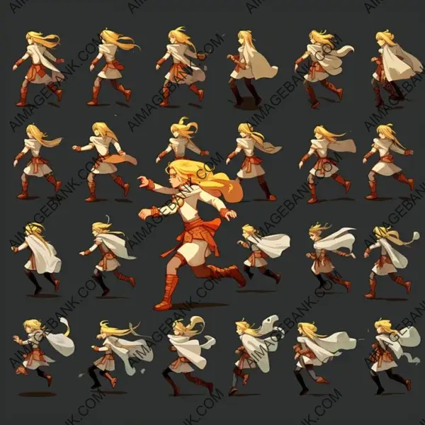 Sprite Sheet for Character Animation game props