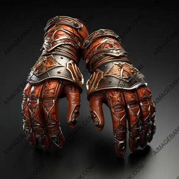 Immerse Yourself in Medieval Fashion with Game Props: Stylish Gloves