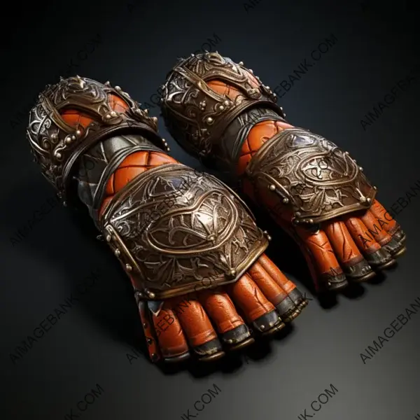 Enhance Your Medieval Attire with Stylish Gloves Game Props