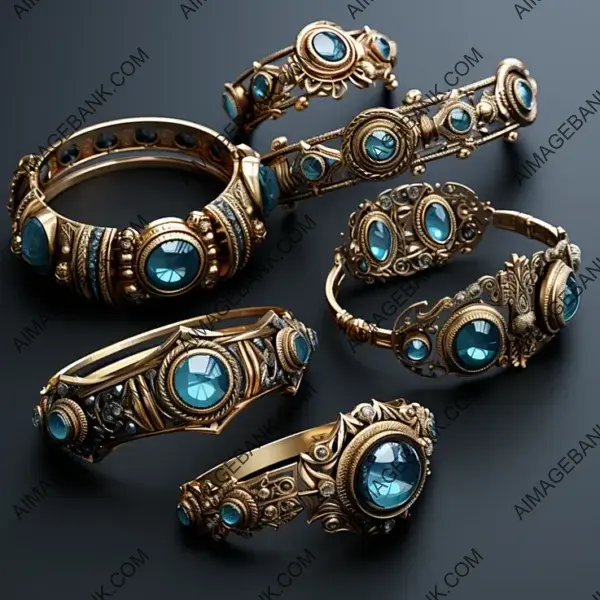 Embrace the Elegance of Medieval Jewelry with Game Props