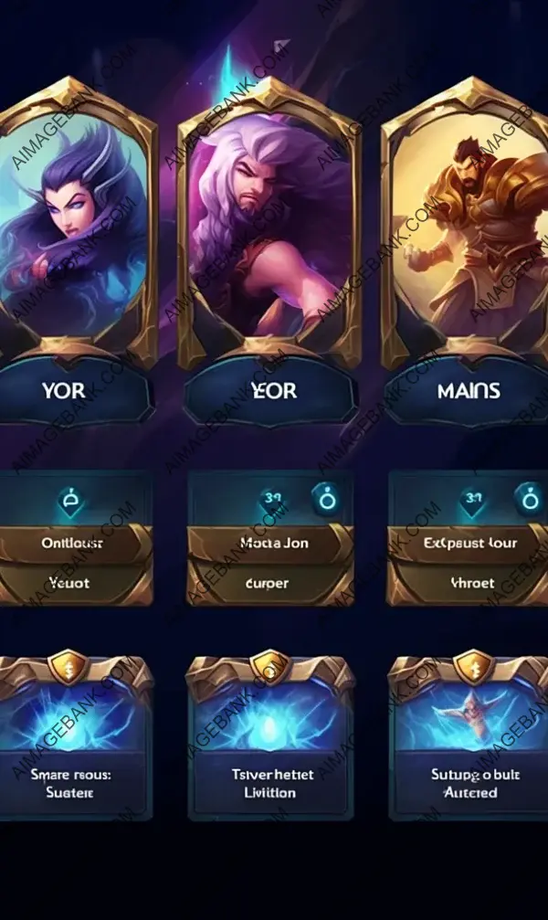 Elevate Your UI/UX with League of Legends Style