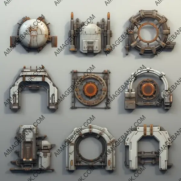 Explore the World of Portal Adventures with Unique Frames