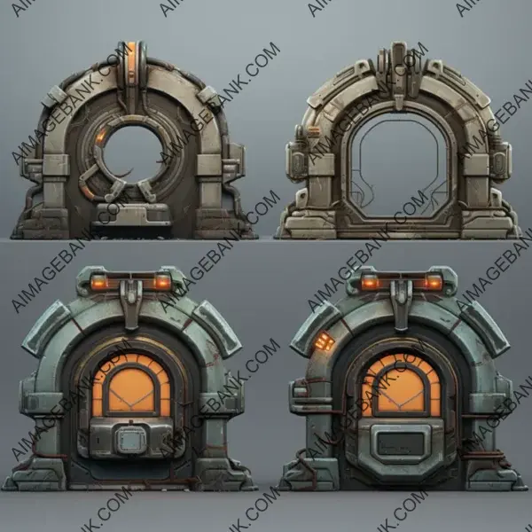 Customize Your Game with Stylized Portal Frame Designs