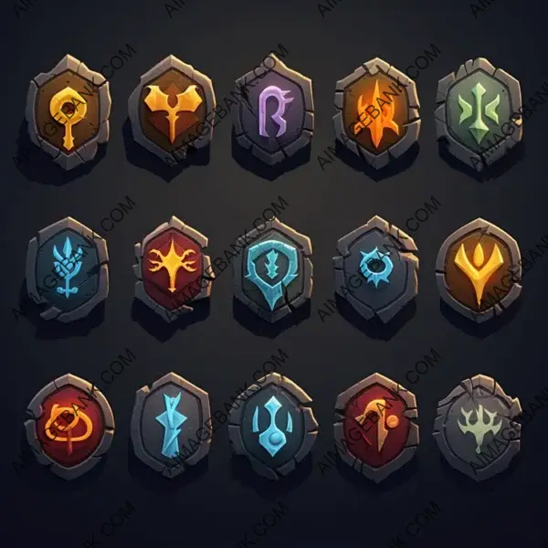 Elevate Your Game with Stylized Rune Assets and Emblems