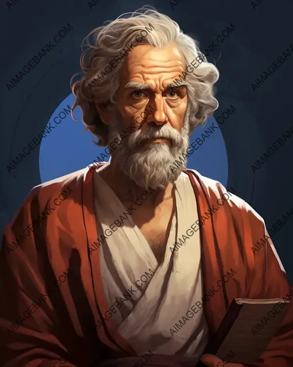 Athenian Philosopher in a Classical-Inspired Design