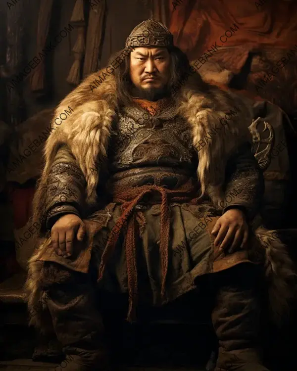 Sepia-Toned Mastery: Genghis Khan&#8217;s Legacy