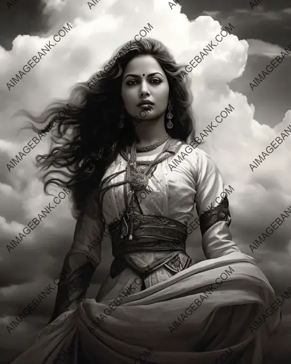 Explore Vintage Black and White Portraits by Rani Lakshmibai