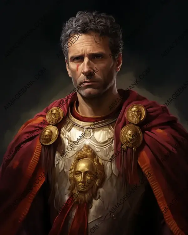 Pertinax&#8217;s design of images depicting emperors in historical photos.