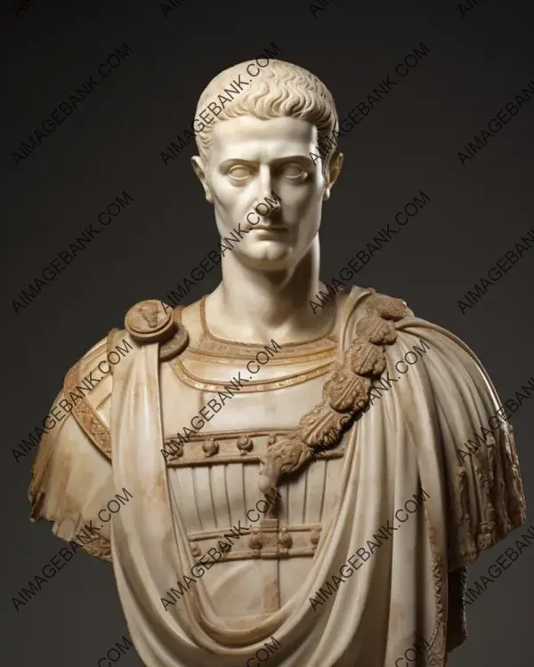 Tiberius&#8217;s artistry captures the essence of the Emperor&#8217;s contemplation in history.