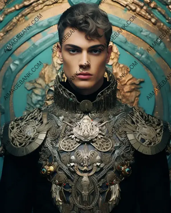 Valerian&#8217;s portrayal reflects the Emperor&#8217;s high status in historical imagery.