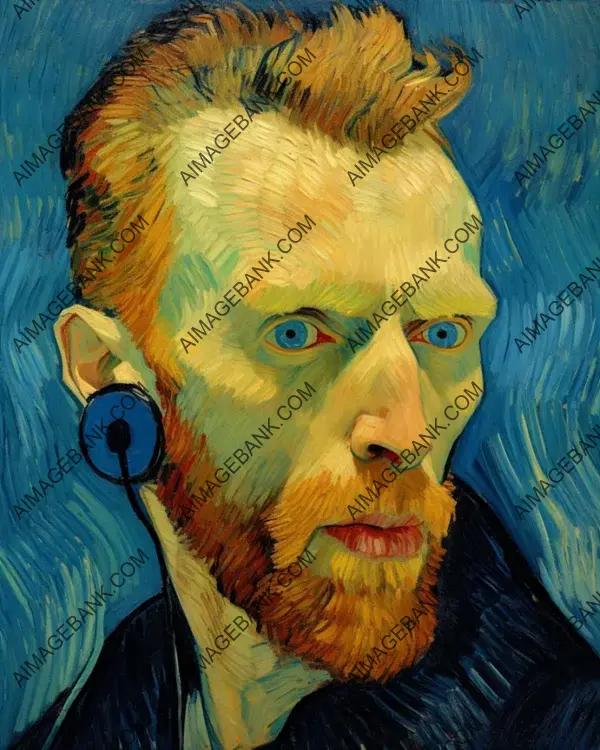 Vincent van Gogh produces an image that captures the essence of his historical artistry.