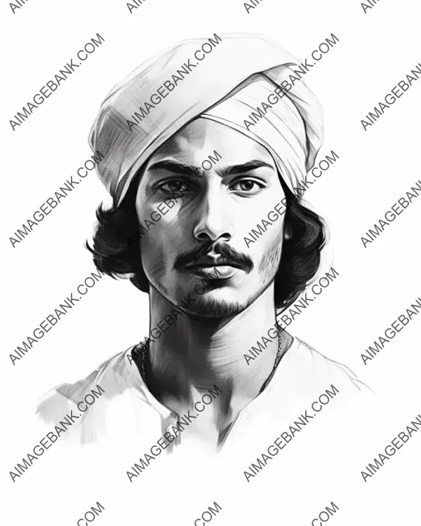 Bhagat Singh&#8217;s artistry captures history with a vintage touch in his depictions.