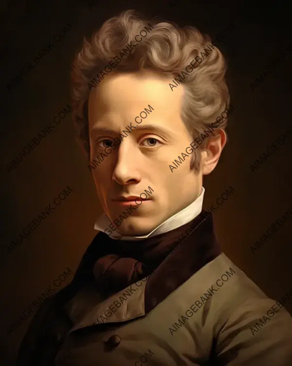 Giacomo Leopardi&#8217;s Sepia-Toned Portraits Immortalize the Historical Legacy of His Literary Work.