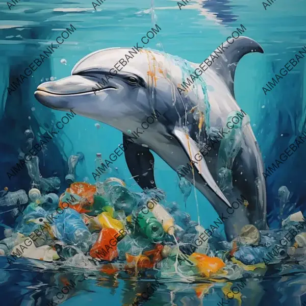 Environmental Awareness: Dolphins and Plastic Bottles