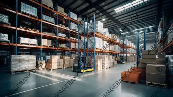 Warehouse Excellence: Organized Interior for Efficiency