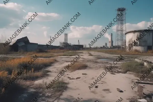 Abandoned Industrial Zone and the Nuclear Risk Analysis