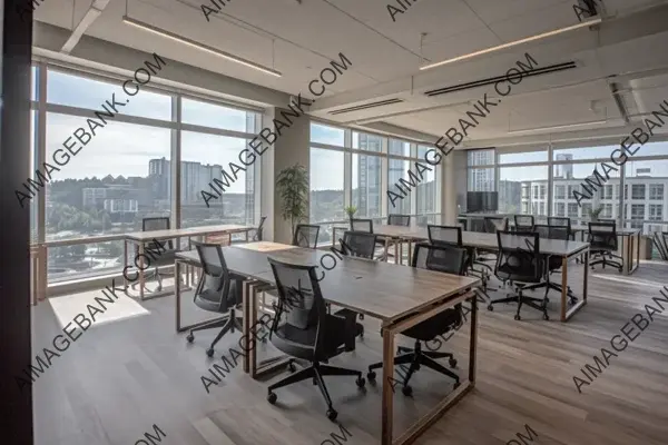 Bright Office Space Designed for Collaborative Meetings