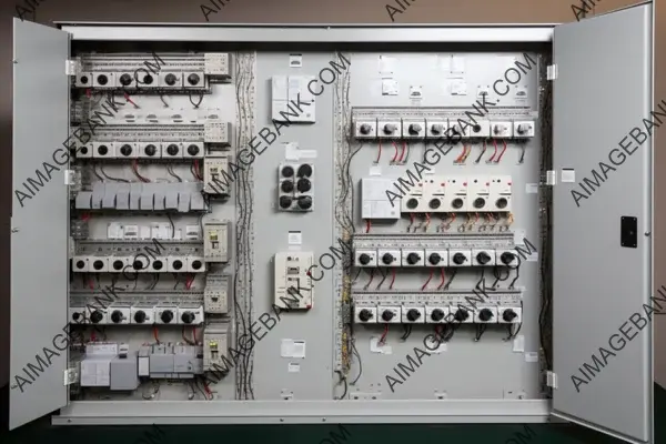 Metal Shield Energy Distribution Equipment with Technical Components