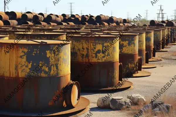 Nuclear Waste Barrels Showing Signs of Decay