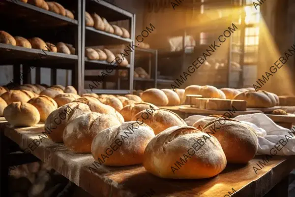 Freshly Baked Bread Loaves Ready for Shipping