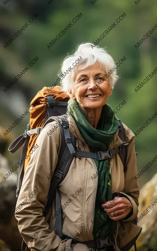 Adventurous Woman Embraces the Beauty of the Great Outdoors