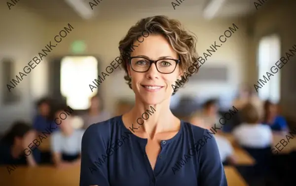 Confident Female Doctor: A Portrait of Dedication.