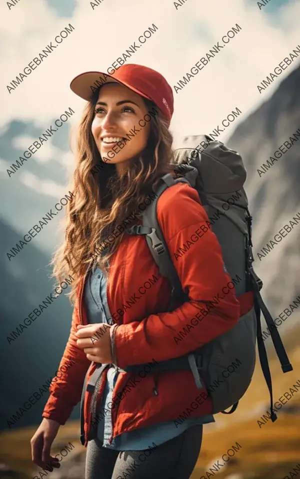 Nature Enthusiast: A Confident Woman&#8217;s Outdoor Adventure.