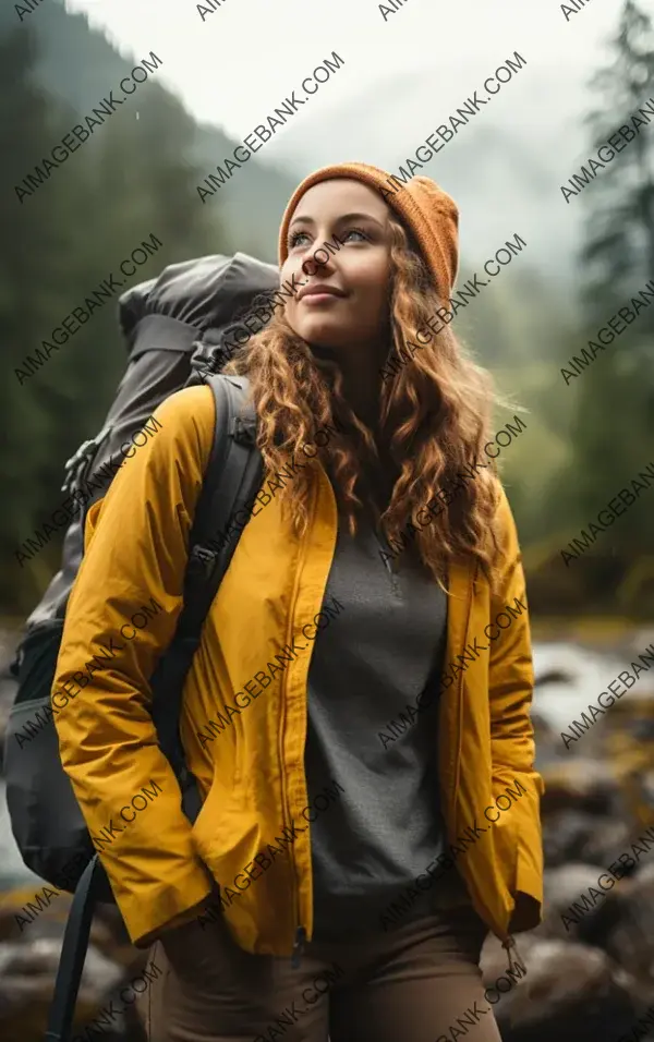 Nature&#8217;s Playground: A Confident Woman in the Great Outdoors.