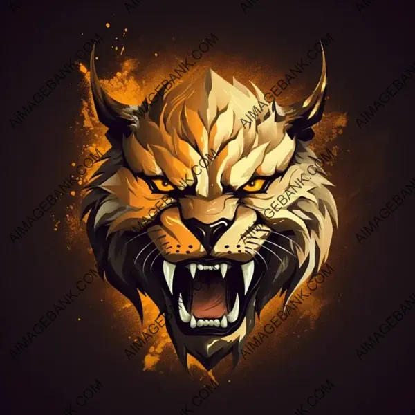 3D Sabretooth Tiger Logo: A Captivating and Dynamic Symbol