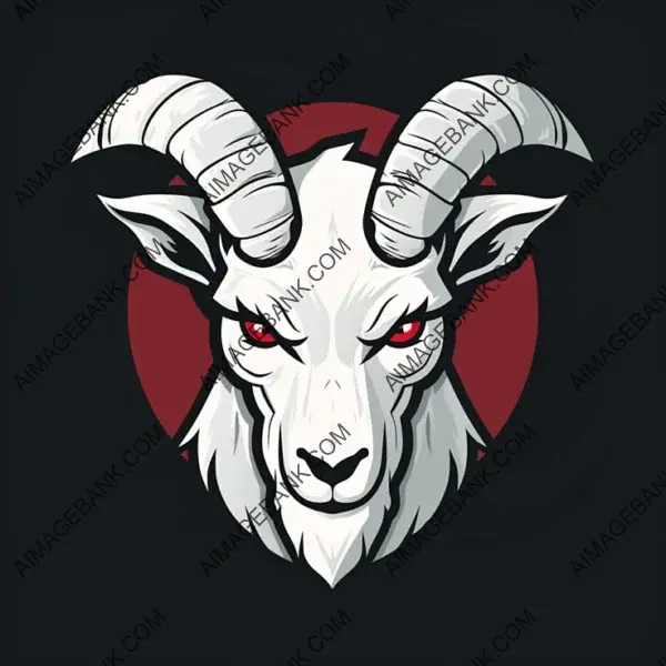 Logo with an &#8220;Evil Goat&#8221; in Bold Typography