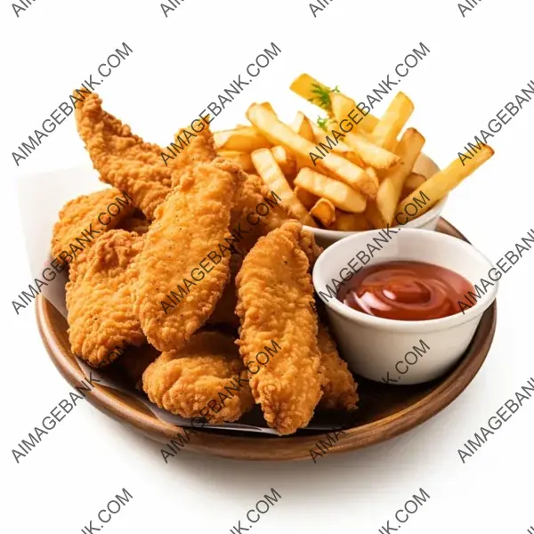 Elevate Your Meal with Breaded Chicken Strip Basket.