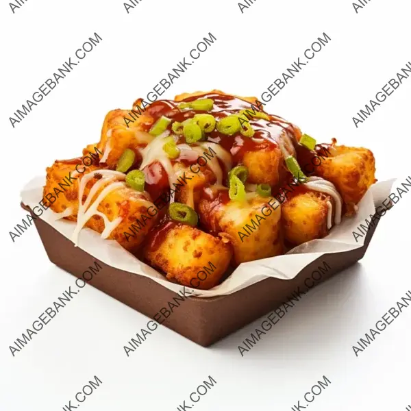 Tater Tot Joy: Topped with Chili and Cheese.