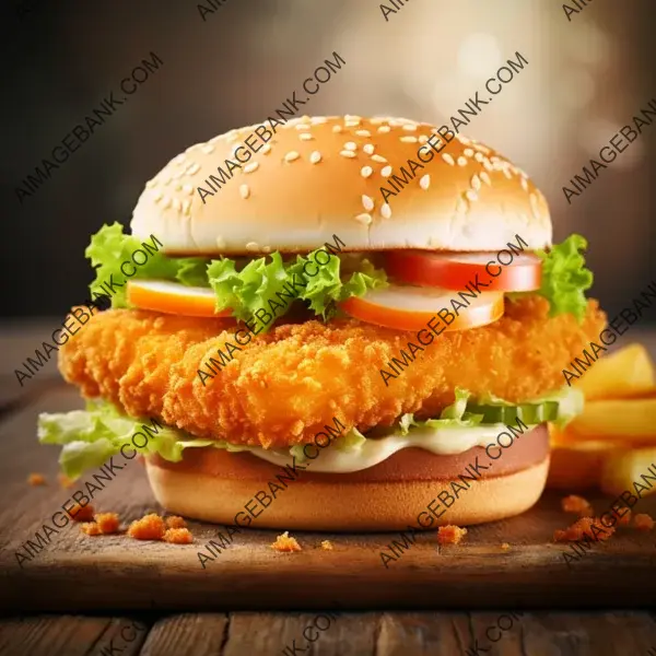 Treat Yourself to a Tempting Fried Fillet Fish Sandwich