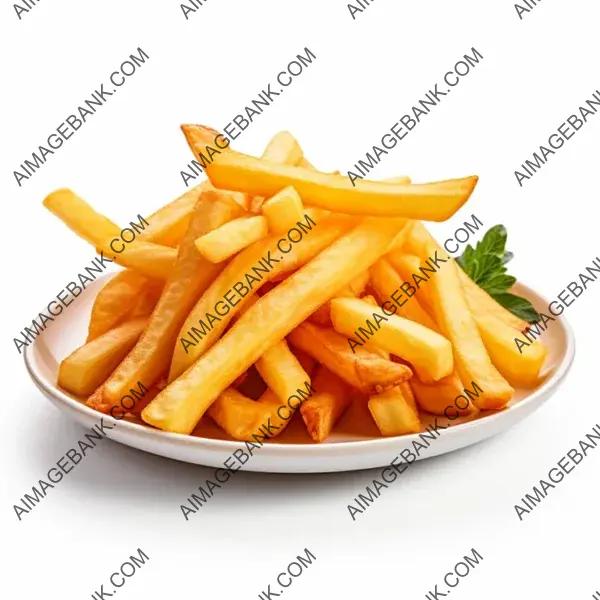 Irresistible French Fries: Deep-Fried Potato Sticks Seasoned to Perfection