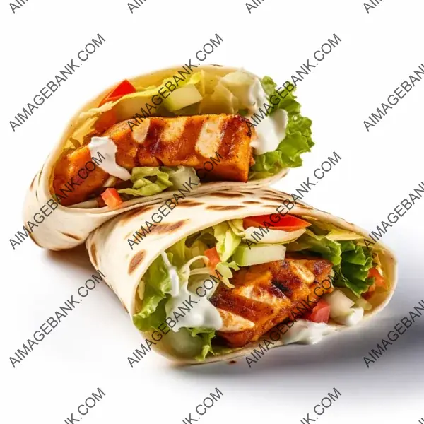 Indulge in Indian Flavors with Butter Paneer Tikka Wrap Burger